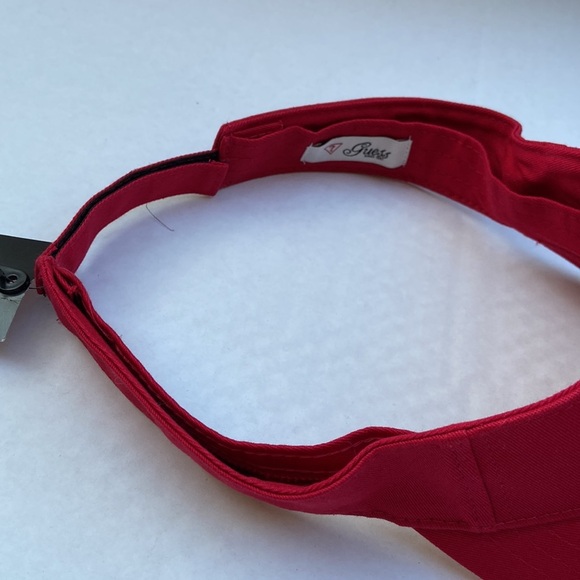 New GUESS California Visor Red UNISEX - Picture 3 of 4